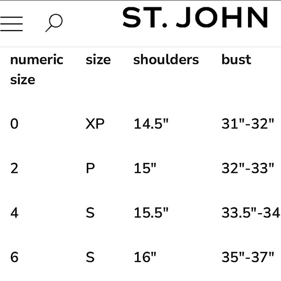 St. John Gorgeous Navy/Cream Striped Tank Top Shirt **Size P/2** - Picture 5 of 5